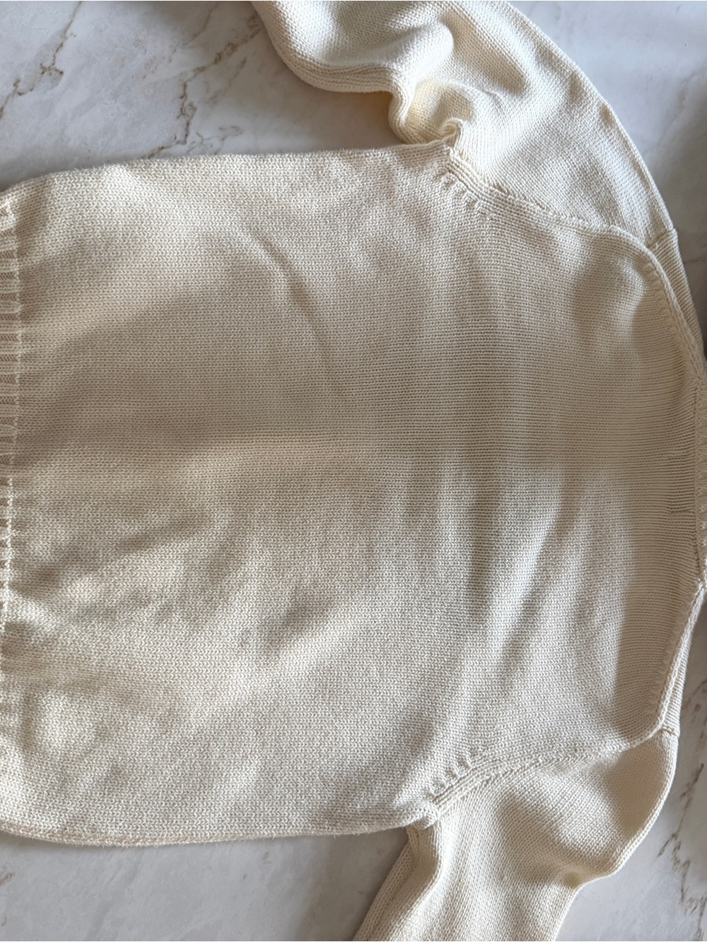 Polo by Ralph Lauren Cream American Flag Crewneck Sweater - Picture 3 of 4